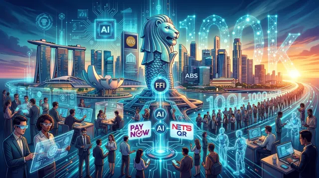Otoritas Moneter Singapura Percepat Adopsi AI, Targetkan 100.000 Talenta Digital