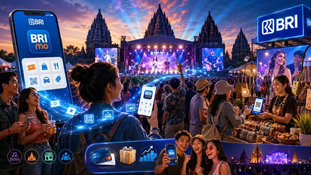 Dukung Prambanan Jazz Festival 2026, BRI Tawarkan Kemudahan Transaksi lewat BRImo