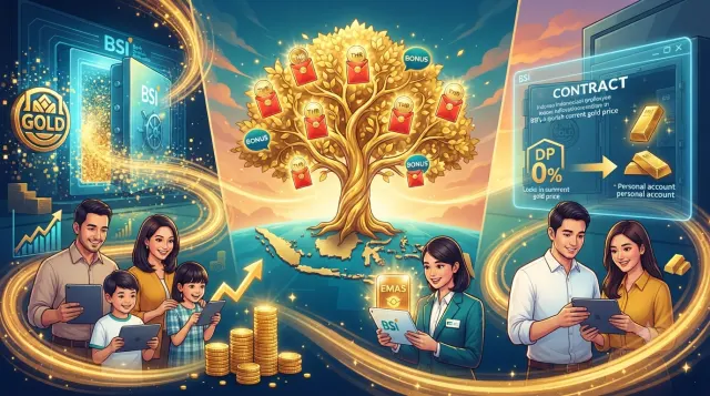 Demam Emas di BSI: 1,25 Juta Nasabah Terpikat, Fitur Transfer Jadi Andalan