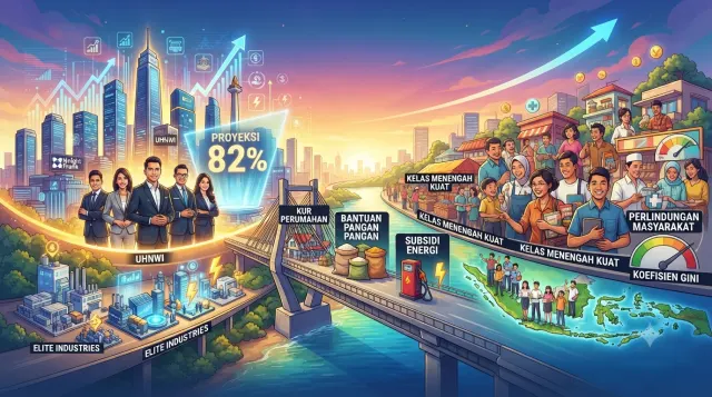 Orang Superkaya RI Diproyeksi Melonjak 82%, Pemerintah Percepat Upaya Kurangi Ketimpangan