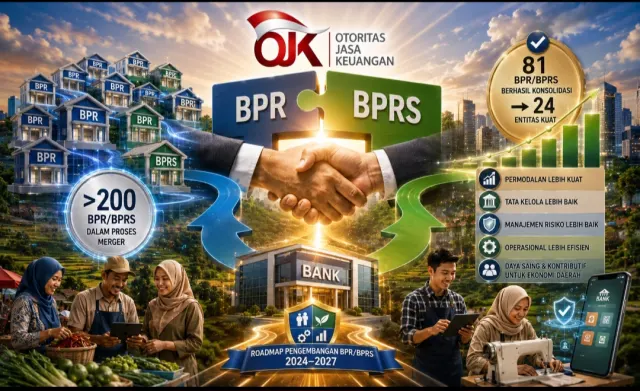 Perkuat Fondasi Industri Perbankan Nasional, OJK Bakal Kawal Proses Merger 200 BPR/BPRS