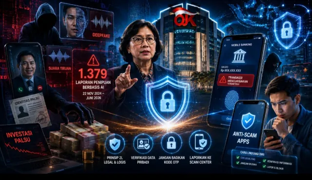 OJK Ungkap Ribuan Kasus Penipuan Rekening Berbasis AI, Ini Modus yang Mesti Diwaspadai