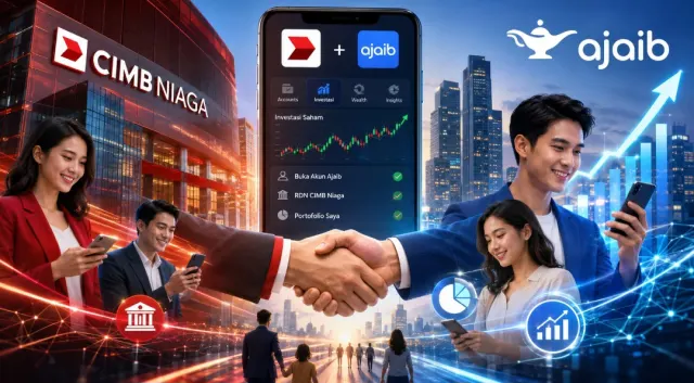 CIMB Niaga Perluas Ekosistem Investasi, Targetkan 1 Juta Nasabah lewat Ajaib