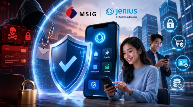 MSIG Indonesia dan Jenius by SMBC Indonesia Luncurkan Asuransi Siber, Premi Mulai Rp70.000