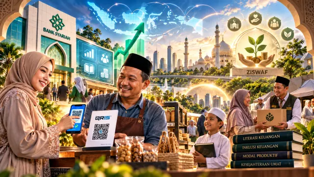 Inklusi Keuangan Syariah Baru 13,14%, Pemerintah Racik Strategi Kejar Potensi Rp1.000 Triliun