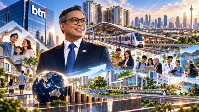 BTN Pacu Strategi Beyond Mortgage, Targetkan Porsi Kredit Non-Perumahan Capai 30% pada 2030