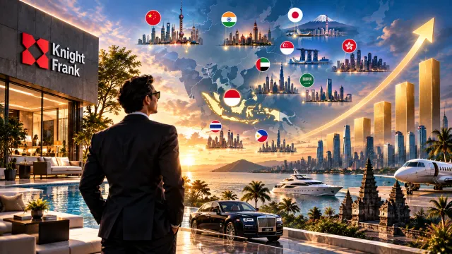 Knight Frank: Indonesia Dihuni 3.833 Orang Superkaya, Masuk Jajaran 10 Besar di Asia
