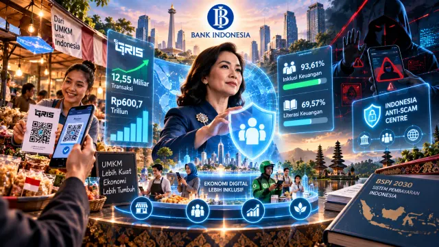 Transaksi QRIS Tembus Rp600 Triliun, Bank Indonesia Soroti Celah Kejahatan Digital