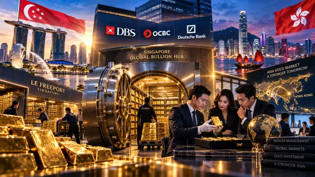 Perebutan Tahta Emas Asia: Singapura Perluas Brankas Emas Hadapi Hong Kong
