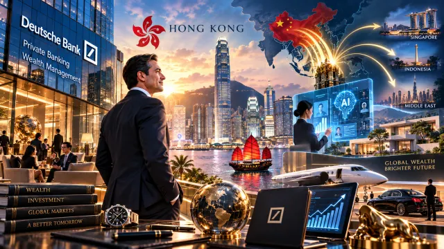 Nasabah Kaya Deutsche Bank di Hong Kong Melesat, Targetkan AUM Rp18.000 Triliun di 2028