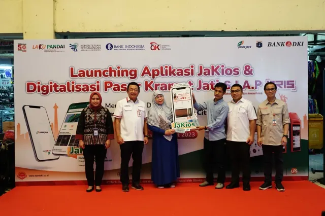 Aplikasi JaKios besutan Bank DKI dan Pasar Jaya permudah pedagang menyewa kios